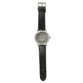 Monogram houtlook horloge (Vlak)