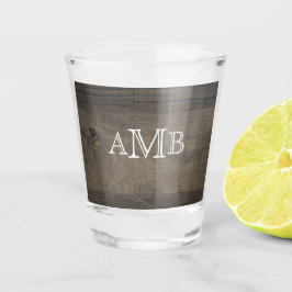 Monogram Houtlook  Shot Glas