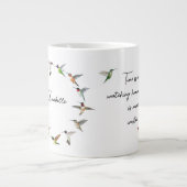 Monogram Hummingbird Extra Grote Beker (Voorkant)