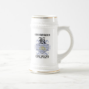 Monogram Huwelijksgelofte Hart Bierpul