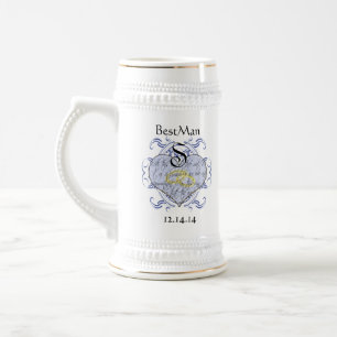 Monogram Huwelijksgelofte Hart Bierpul