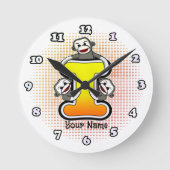 Monogram I Sock Monkey horloge (Recto)