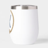 Monogram in geknoopte touw Lijst (Achterkant)