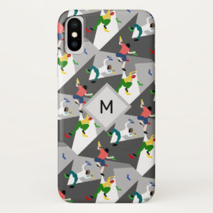 Monogram Indoor Klimmen iPhone X Hoesje