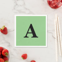 Monogram Initiaal Aangepaste naam Zwarte pagina Gr