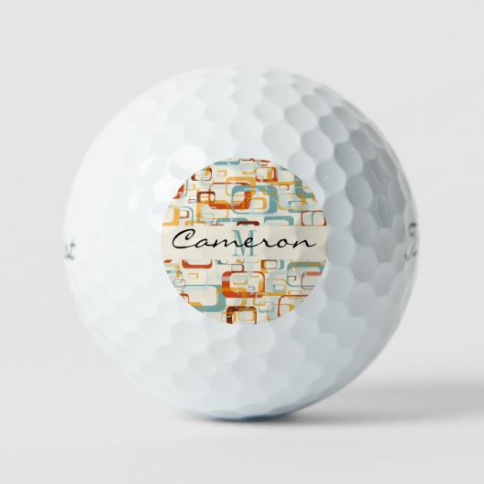 Monogram Initiaal en naam op maat Golfballen (Voorkant)