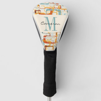 Monogram Initiaal en naam Persoonlijk Golfhoofd Golfheadcover