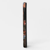 Monogram Initiaal Feestelijke Kerstboom Lichten Case-Mate iPhone Case (Achterkant/links)