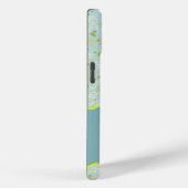 MONOGRAM INITIAAL H ACQUA LITTLE FLOWERS Case-Mate iPhone CASE (Achterkant / Rechts)