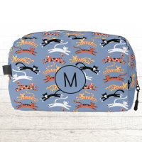 Monogram Initiaal Kitty Cat Gepersonaliseerd