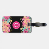 Monogram Initiaal Kortsluiting Bagagelabel (Achterkant horizontaal)