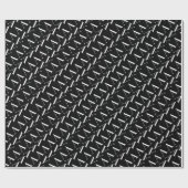 Monogram Initiaal letter A Cadeaupapier (Vlak)