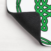 Monogram Initiaal letter A in Keltische stijl Muismat (Hoek)