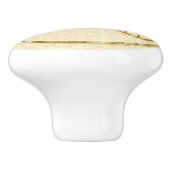 monogram Initiaal letter A Keramische Knop (Zijkant)