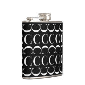 Monogram Initiaal letter C Heupfles (Rechts)