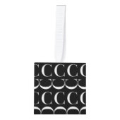 Monogram Initiaal letter C Ornament (Voorkant)
