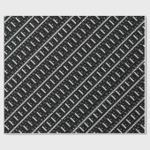 Monogram Initiaal letter E Cadeaupapier (Vlak)