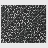 Monogram Initiaal Letter G Cadeaupapier (Vlak)