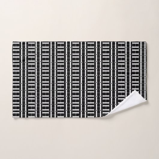 Monogram Initiaal letter H Bad Handdoek (Handdoek)