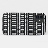 Monogram Initiaal letter H Case-Mate iPhone Case (Achterkant (horizontaal))