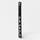 Monogram Initiaal letter K Case-Mate iPhone Case (Achterkant/links)