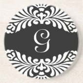 Monogram Initiaal Onderzetters (Voorkant)