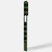 Monogram Initiaal Rood Groen Zwart Schotse Ruit  Case-Mate iPhone Case (Achterkant / Rechts)