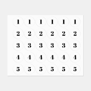 Monogram initiaal/zwart zwart-wit aanpassen labels