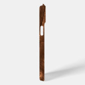 Monogram initialen koper metallic faux folie Case-Mate iPhone case (Achterkant / Rechts)