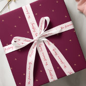 Monogram Initialen Patroon Gift Wrap Wrapping Papi Cadeaupapier