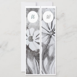 Monogram Initialen Whimsical Twee Bladwijzer