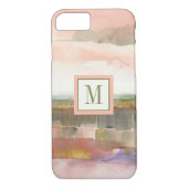 Monogram | Invloed van Lijn- en Kleurgoudgewassen Case-Mate iPhone Case (Achterkant)