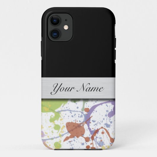 Monogram iPhone 5 Hoesje met kaarthouder (Achterkant)