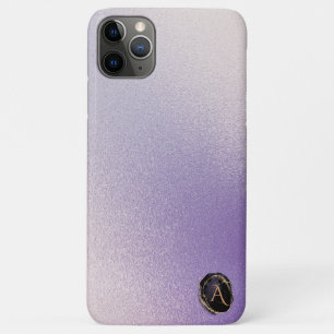 *~* Monogram Irijdescent pasta Lavender Gradient iPhone 11 Pro Max Hoesje