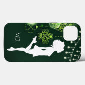 Monogram Irish Dance Celtic Clovers and Lights Case-Mate iPhone Case (Achterkant (horizontaal))