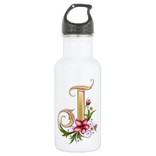 Monogram J 32 oz PBA FREE Waterfles