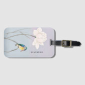 Monogram Japans Vintage Kingfisher Bagagelabel (Voorkant (horizontaal))