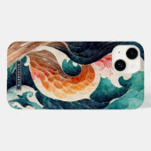 Monogram Japanse golflengte Case-Mate iPhone Case (Achterkant (horizontaal))
