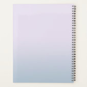 Monogram Japanse Vintage Kingfisher Lotus Planner (Achterkant)