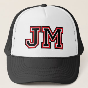 Monogram "JM" Trucker Pet