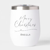 Monogram Joyeux Noël simple typographie (Avant)