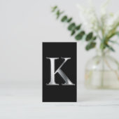 mONOGRAM K carte de visite (Debout devant)