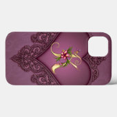 MONOGRAM K iPad-luchttas Case-Mate iPhone Case (Achterkant (horizontaal))