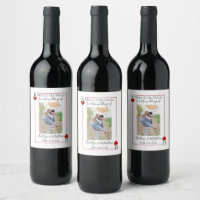 Monogram Kaart afspelen Weduwfoto opslaan Datum