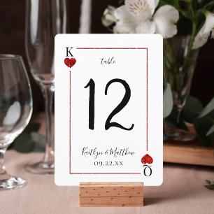 Monogram Kaart Wedding Collectie Tafel nr.