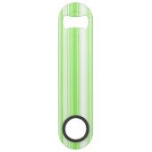 Monogram kalkgroene strepen speed flessenopener (Achterkant)