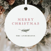  Monogram Kerstboom Ornament