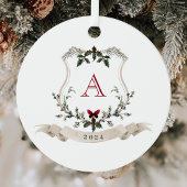 Monogram Kerstboom Ornament