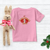 Monogram Kerstmis Santa Gingerbread Brief Een Meis