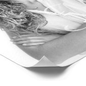 Monogram Klasse Jaar Aangepast Foto Afstuderen Poster (Hoek)